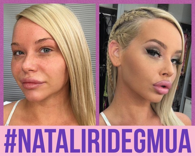 What European Porn Stars Look Like Before And After Makeup (49 pics)
