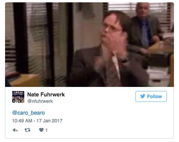 Girl Trolls Guy By Texting Him Quotes From The Office (9 pics)