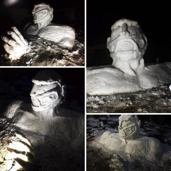 In Japan People Turn Snow Into Art Masterpieces (27 pics)