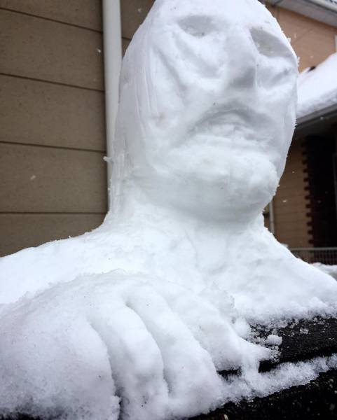 In Japan People Turn Snow Into Art Masterpieces (27 pics)