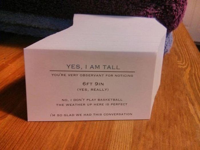 Being Tall Is Definitely Not As Great As It Sounds (43 pics)