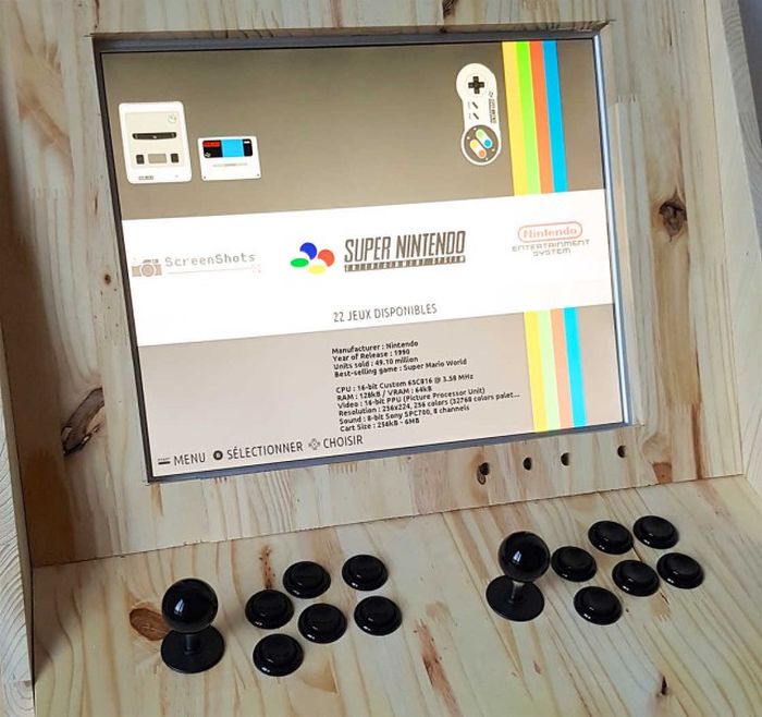 Guy Builds One A Kind Arcade Game Cabinet (17 pics)