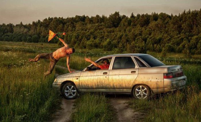 Russians Enjoying Life Outdoors (40 pics)