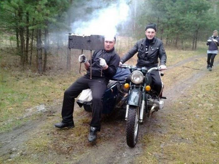 Russians Enjoying Life Outdoors (40 pics)