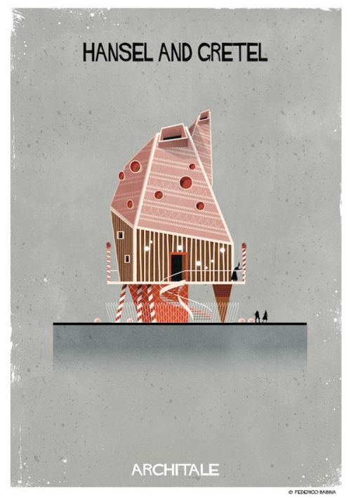 Architect Imagines The Homes Of Fairy Tale Characters (16 pics)