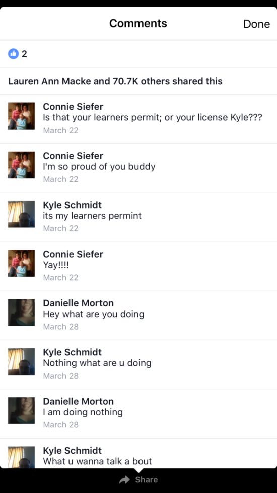 This Facebook Sexting Fail Will Make You Cringe (7 pics)