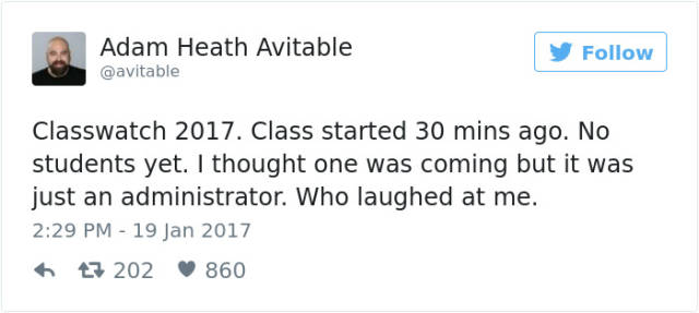 Teacher Shares Heartbreaking Twitter Story After No One Shows Up To Class (24 pics)