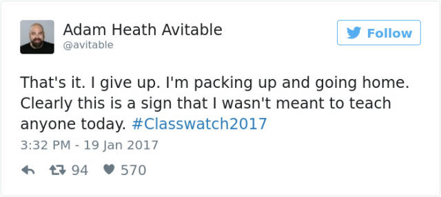 Teacher Shares Heartbreaking Twitter Story After No One Shows Up To Class (24 pics)