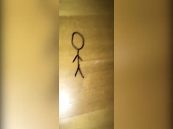 Watch The Magical Moment A Stick Figure Comes To Life