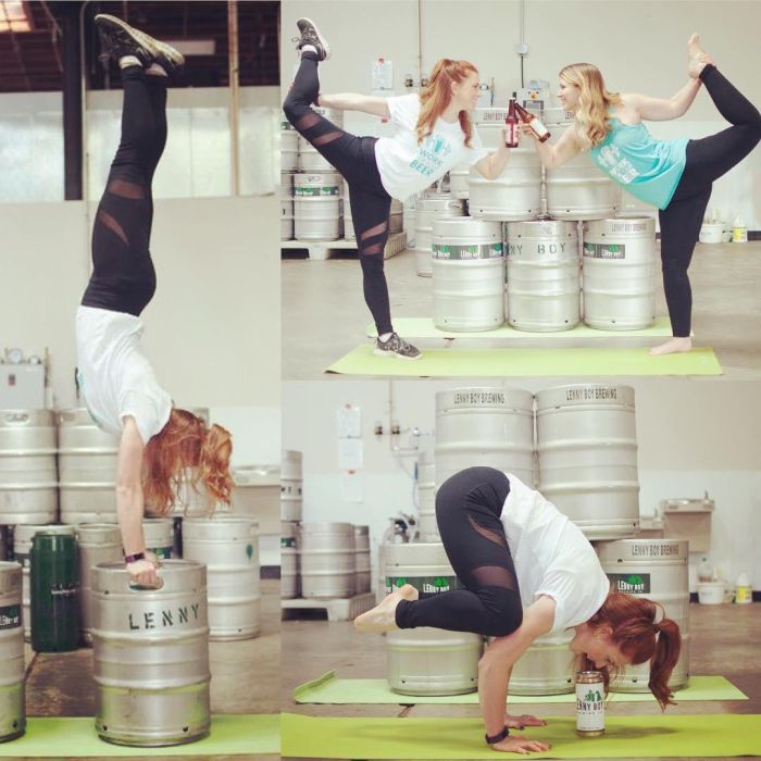 Beer Yoga Is The Next Big Thing (10 pics)