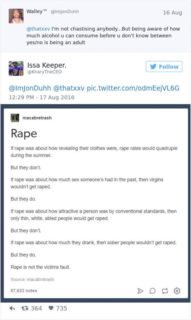 Woman Shares Painful Tweets About The Difference Between Rape And Consent (11 pics)