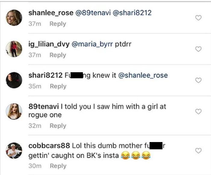 Guy Gets Busted After Posting On Burger King's Instagram (4 pics)