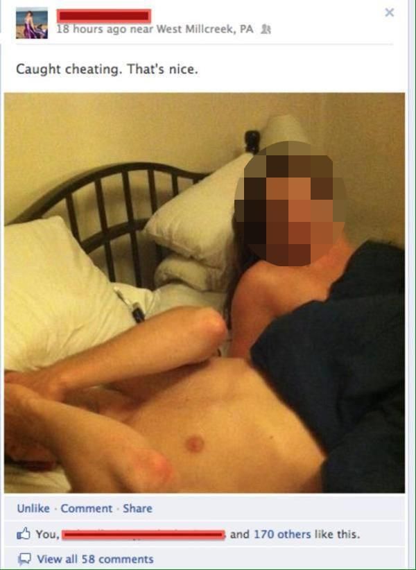 Angry People Expose Their Cheating Lovers On Facebook (14 pics)