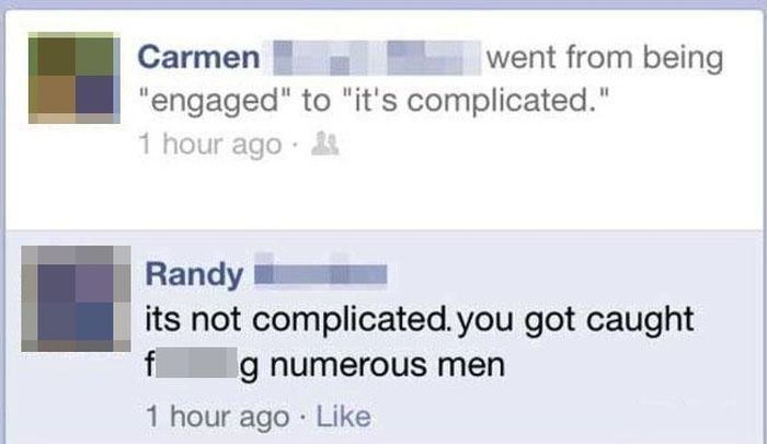 Angry People Expose Their Cheating Lovers On Facebook (14 pics)