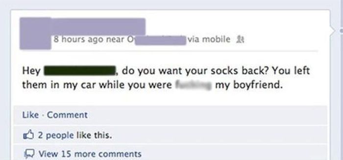 Angry People Expose Their Cheating Lovers On Facebook (14 pics)