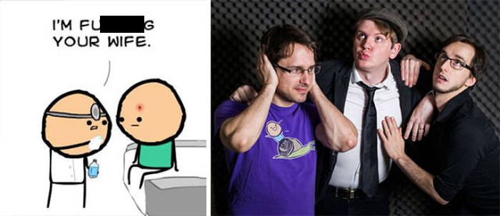 Meet The Faces Behind The Images Of Comics We All Love (32 pics)