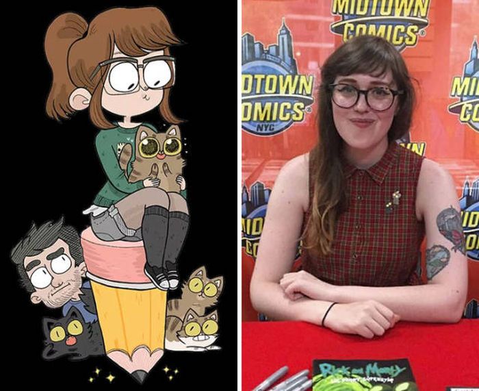 Meet The Faces Behind The Images Of Comics We All Love (32 pics)