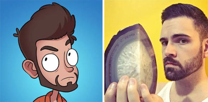 Meet The Faces Behind The Images Of Comics We All Love (32 pics)