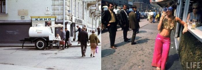 Photos Show Off How Different Moscow And New York Looked In 1969 (33 pics)