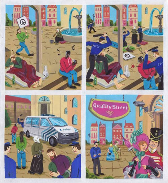 These Satirical Illustrations Perfectly Sum Up Modern Society (43 pics)