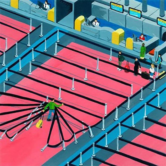 These Satirical Illustrations Perfectly Sum Up Modern Society (43 pics)
