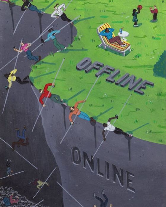 These Satirical Illustrations Perfectly Sum Up Modern Society (43 pics)