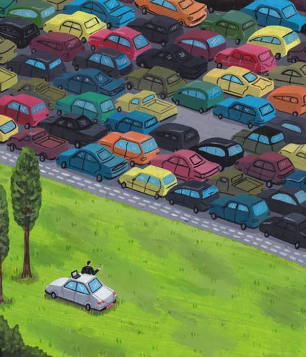 These Satirical Illustrations Perfectly Sum Up Modern Society (43 pics)
