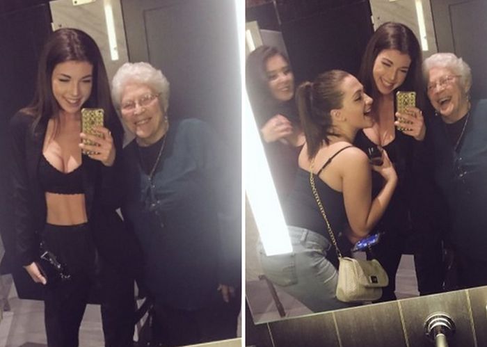 Teens Have A Blast With An Older Woman After Inviting Her To Join Their Squad (2 pics)