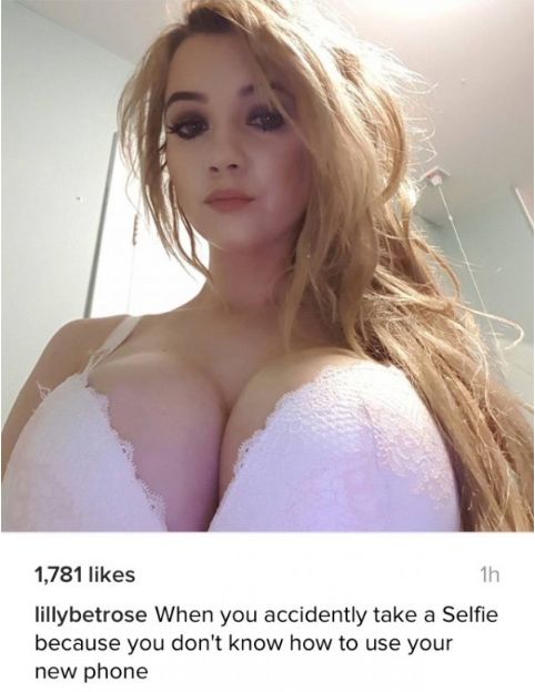 Women Who Accidentally Took Pictures Of Their Perfect Cleavage (11 pics)