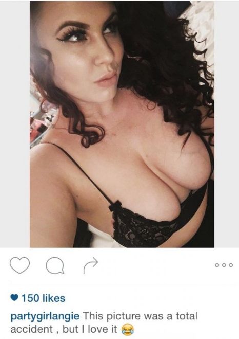 Women Who Accidentally Took Pictures Of Their Perfect Cleavage (11 pics)