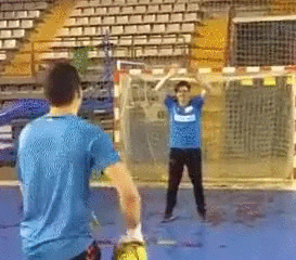 Handball Is An Action Packed Sport (5 gifs)