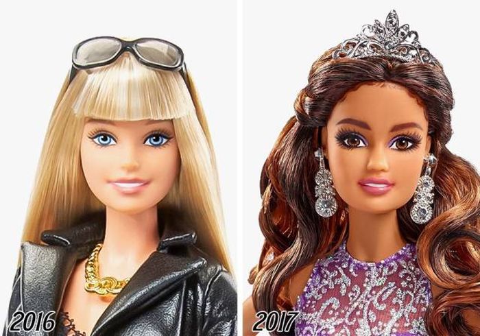 Looking Back On The Evolution Of Barbie (2 pics)