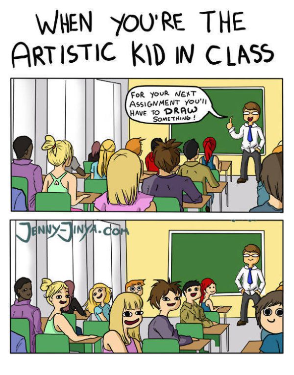 The Brutal Truth About The Life Of An Artist (7 pics)