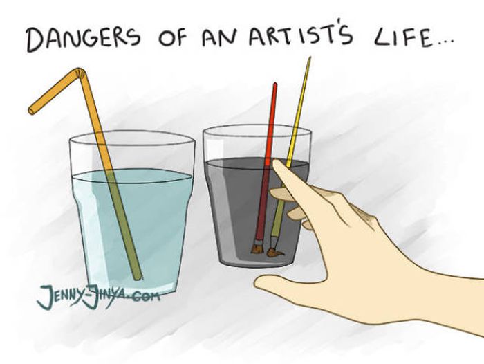 The Brutal Truth About The Life Of An Artist (7 pics)
