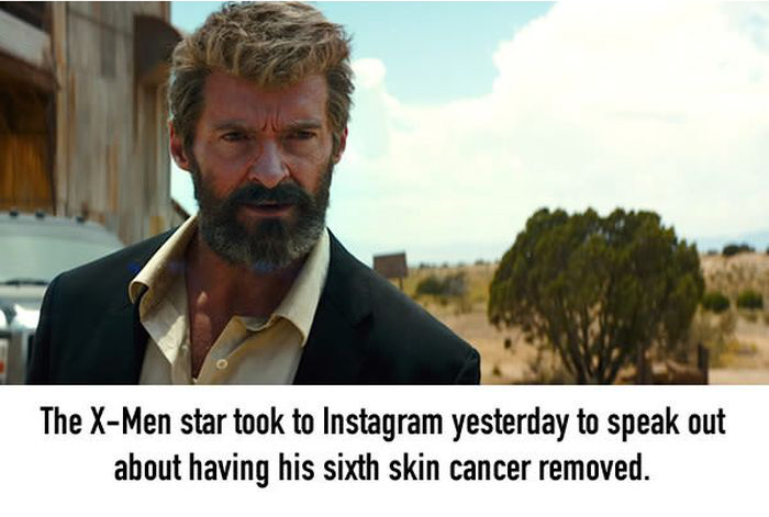 Hugh Jackman Warns Fans To Wear Sunscreen (7 pics)