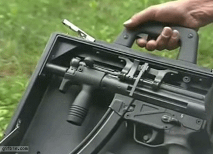 This Case Also Happens To Be A Machine Gun (4 pics)