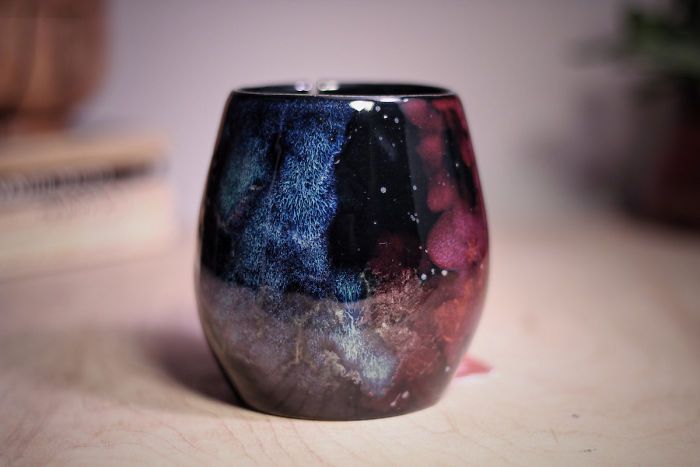 Galaxy Inspired Ceramics That Allow You To Drink From The Stars (19 pics)