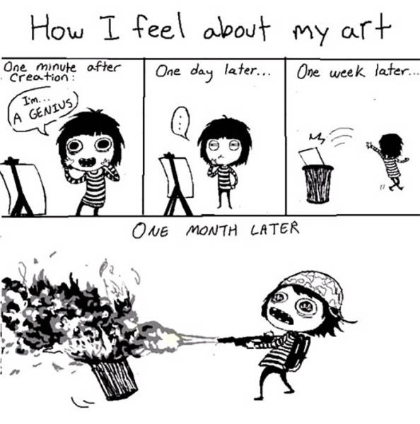 An Artist's Life Is Far From Easy (50 pics)