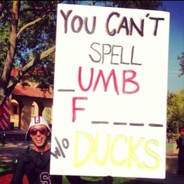 Hilarious Sports Signs Spotted At Games (19 pics)