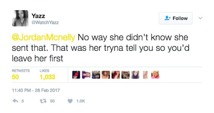 Twitter Roasts Girl After She Gets Called Out For Cheating (12 pics)
