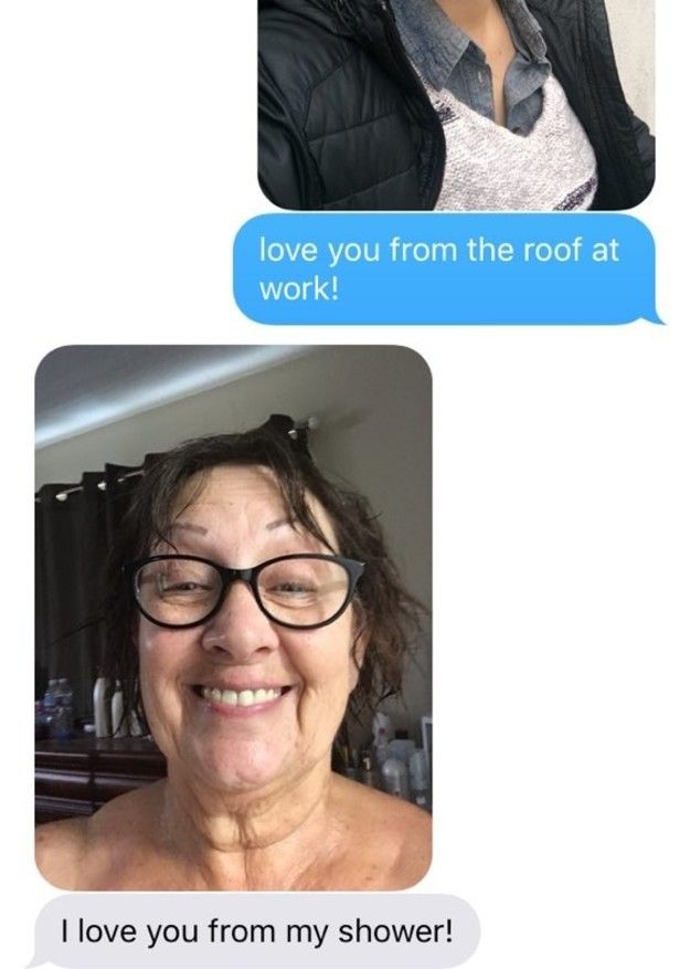 This Grandmother Sends Her Granddaughter Hilarious Selfies (5 pics)