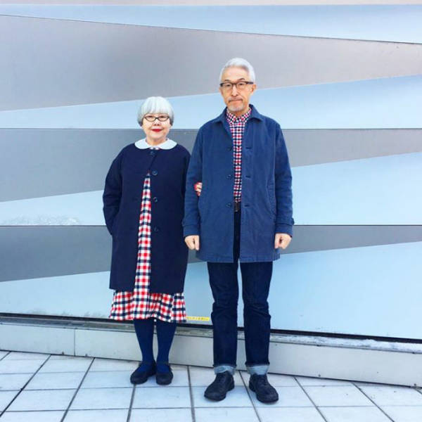 This Japanese Couple Has Mixed 37 Years Of Love And Style (22 pics)
