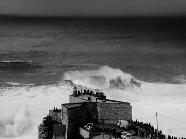 Surfing Massive Waves In Portugal Is Not For The Faint Of Heart
