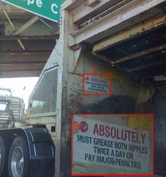 Funniest Things Spotted On Trucks (20 pics)