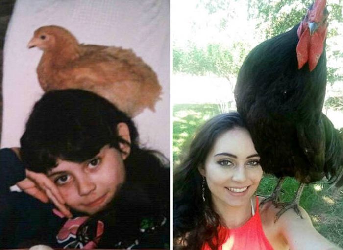 Growing Up Can Do Some Really Weird Things To People (45 pics)