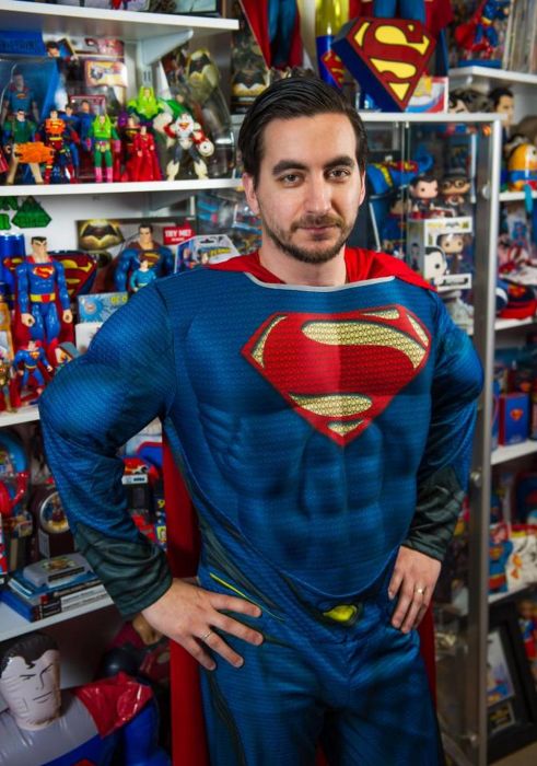 This Man Is The World's Biggest Superman Fan (11 pics)