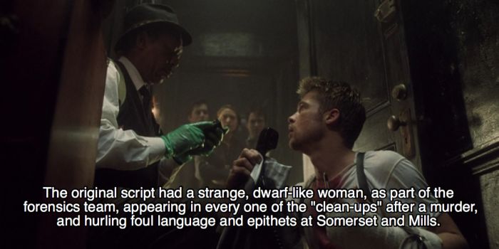 Awesome Behind The Scenes Facts About The Movie Se7en (22 pics)