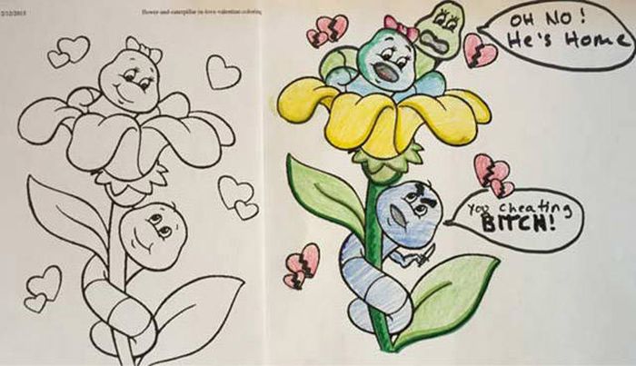 Why Adults Should Never Be Allowed To Play With Coloring Books (34 pics)