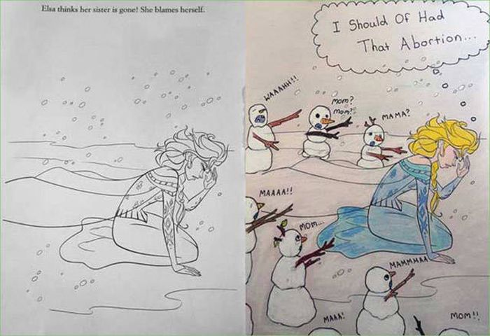 Why Adults Should Never Be Allowed To Play With Coloring Books (34 pics)