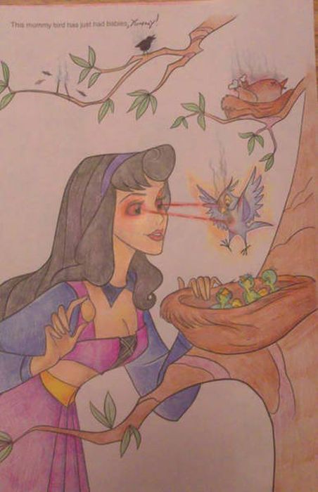 Why Adults Should Never Be Allowed To Play With Coloring Books (34 pics)
